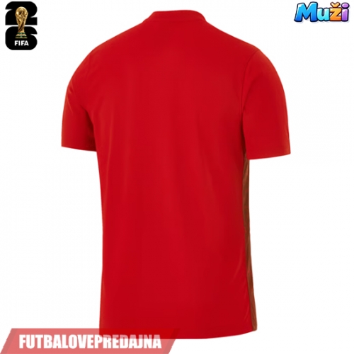 Lacne Muži Futbalové dres Turecko MS 2026 Krátky Rukáv - Domáci